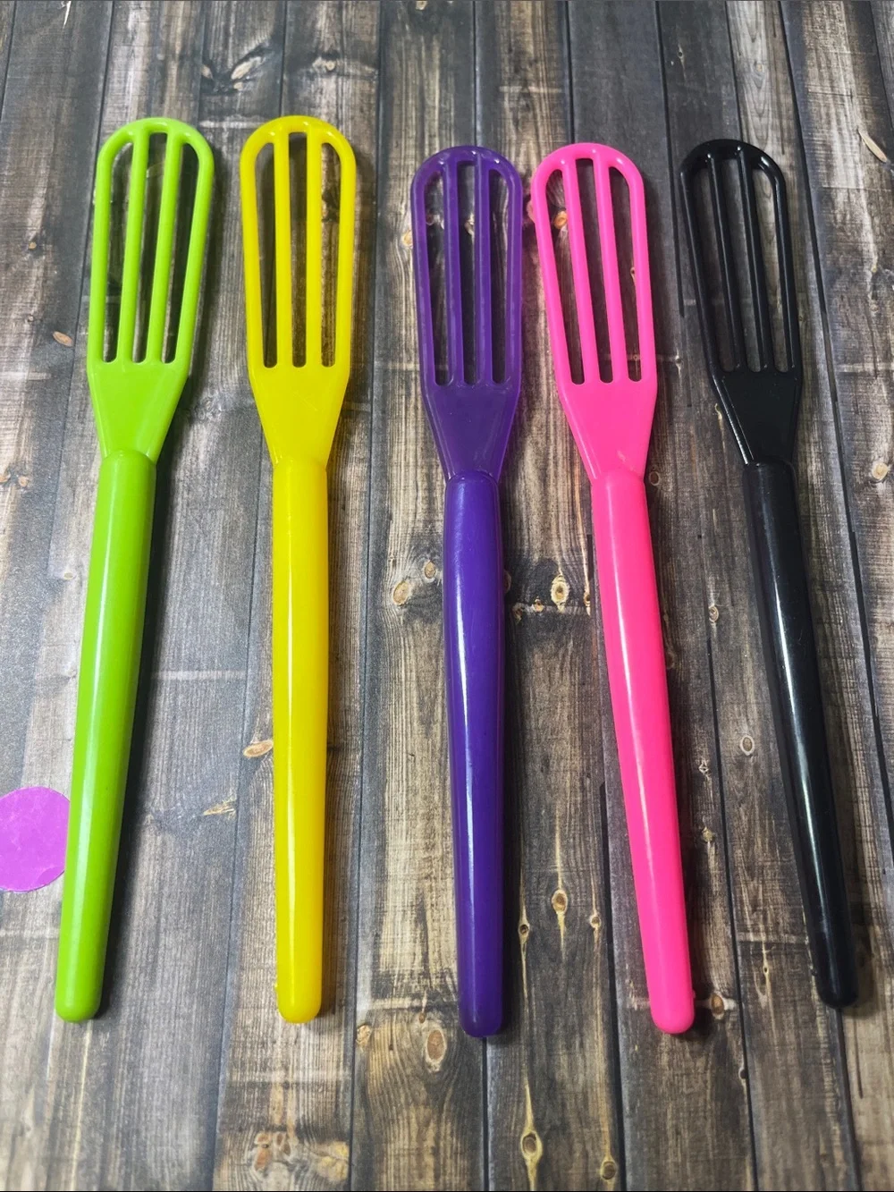 5for$10 Plastic Hair Coloring Mixer Hair Color Whisks Dye 5pc